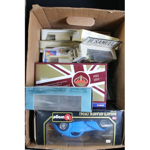 283 - Around 90 boxed diecast models to include Corgi, Burago, Lledo, Rio, City, EFE Exclusive First Editi... 