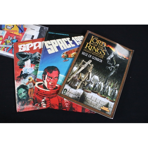 535 - Collection of mixed toys and trading cards to include quantity of Topps Star Wars trading cards, 2 x... 