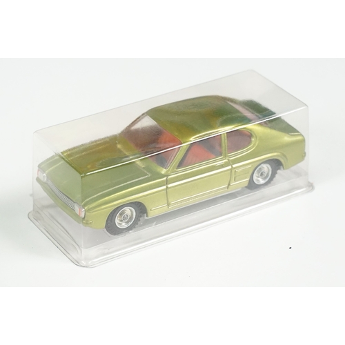 296 - Five boxed Ford related diecast models to include Corgi Juniors 56 Capri Fire Chief, Corgi 331 Ford ... 