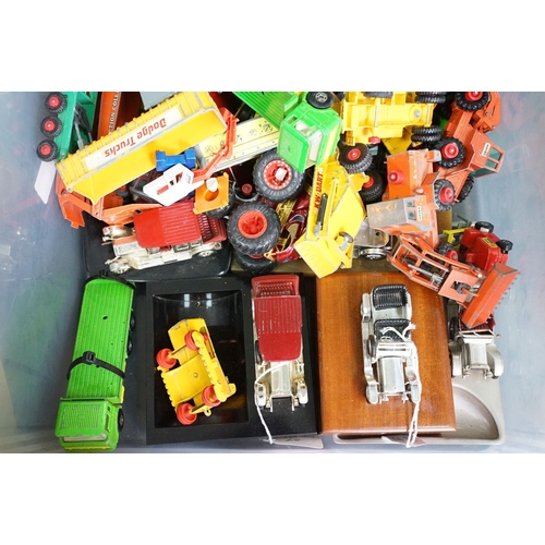 381 - Large quantity of play worn diecast & plastic models circa 1970s onwards to include Matchbox, Corgi,... 