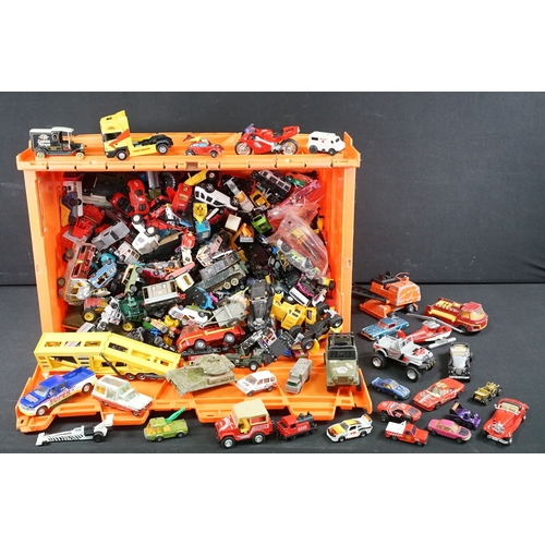 382 - Large collection of playworn diecast models Matchbox, Dinky, Corgi, Majorette, Matchbox Superfast, e... 