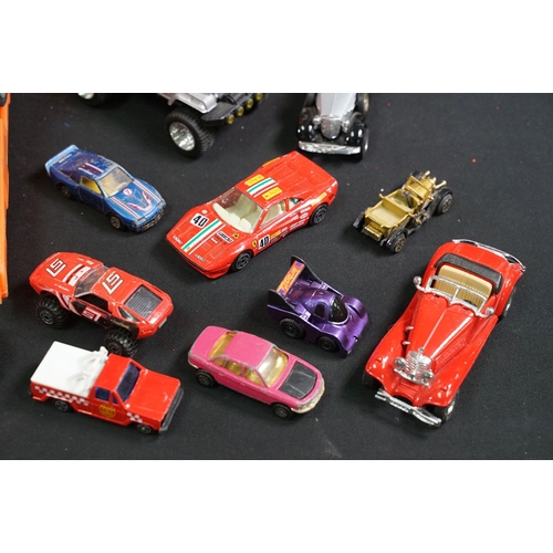 382 - Large collection of playworn diecast models Matchbox, Dinky, Corgi, Majorette, Matchbox Superfast, e... 
