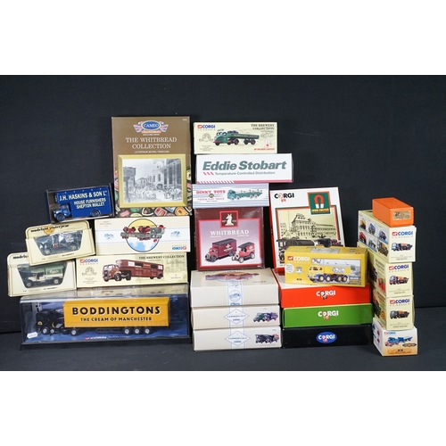 286 - 24 Boxed / cased haulage diecast models to include Corgi Road Transport, Corgi Building Britain, Din... 