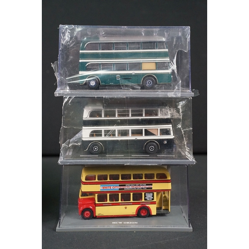 290 - 16 Boxed / cased Corgi Original Omnibus diecast model buses including Limited Edition examples, all ... 