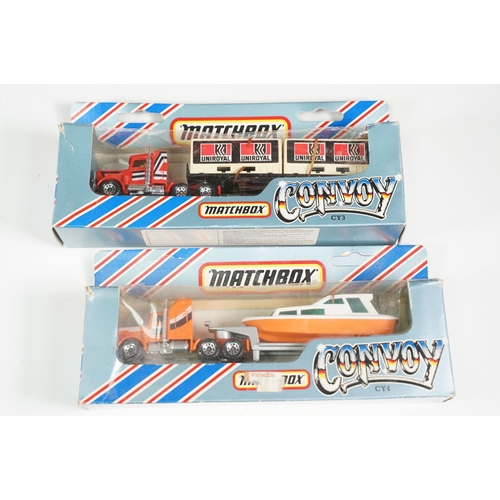 294 - 51 Boxed diecast models to include 4 x Matchbox Convoy Series, Matchbox MB Series, Corgi Ford Escort... 