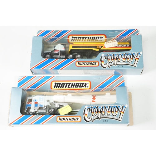 294 - 51 Boxed diecast models to include 4 x Matchbox Convoy Series, Matchbox MB Series, Corgi Ford Escort... 
