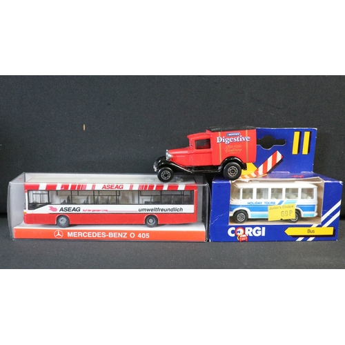 355 - 30 Boxed / carded diecast models to include Majorette, Matchbox, Lledo, Mattel Hot Wheels (opened ca... 
