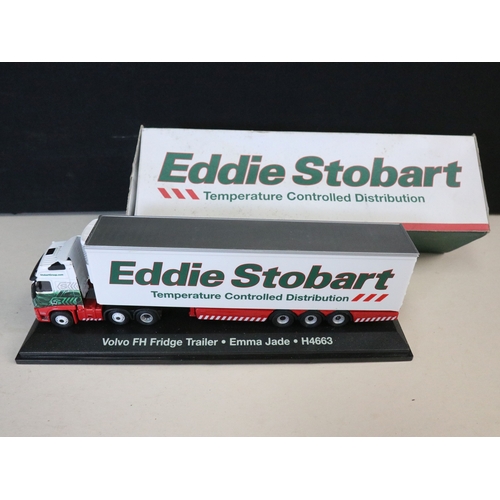 369 - Small quantity of Eddie Stobart related diecast models to include 4 x boxed examples including Corgi... 