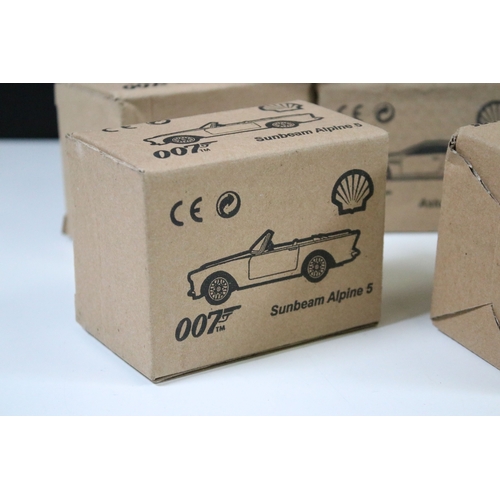 307A - 30 Boxed Shell James Bond 007 diecast models to include BMW Z3 Roadster, Aston Martin DB5, Sunbeam A... 