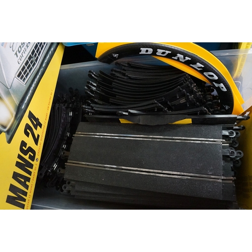 590 - Collection of boxed Scalextric items to include Scalextric Sport Le Mans 24hr, Scalextric Sport John... 