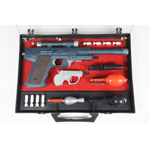 733 - Boxed / cased Topper Toys Multi Pistol 09 toy spy set, complete with mini pistol and accessories, in... 