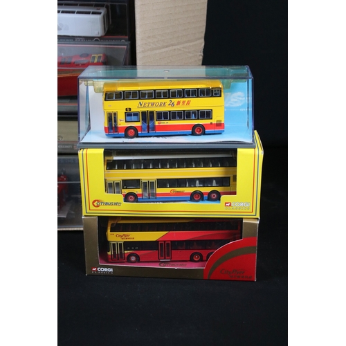 315 - 39 Boxed / cased Corgi Original Omnibus diecast model buses to include Oriental Omnibus, Limited Edi... 