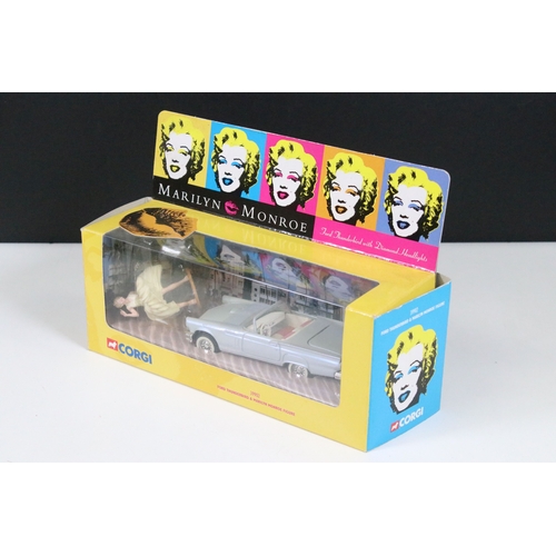 320 - Five boxed Corgi TV / Film related diecast models to include CC06001 The Blues Brothers Blues Mobile... 