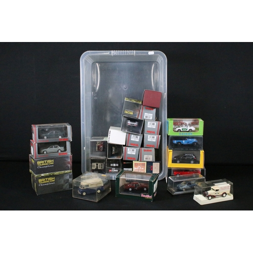 325 - 29 Boxed / cased diecast models to include 8 x Trofeu, Rio, Corgi, DetailCars, Elicor, Atlas, No Rev... 