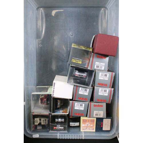 325 - 29 Boxed / cased diecast models to include 8 x Trofeu, Rio, Corgi, DetailCars, Elicor, Atlas, No Rev... 