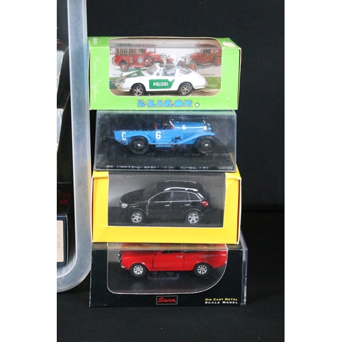 325 - 29 Boxed / cased diecast models to include 8 x Trofeu, Rio, Corgi, DetailCars, Elicor, Atlas, No Rev... 
