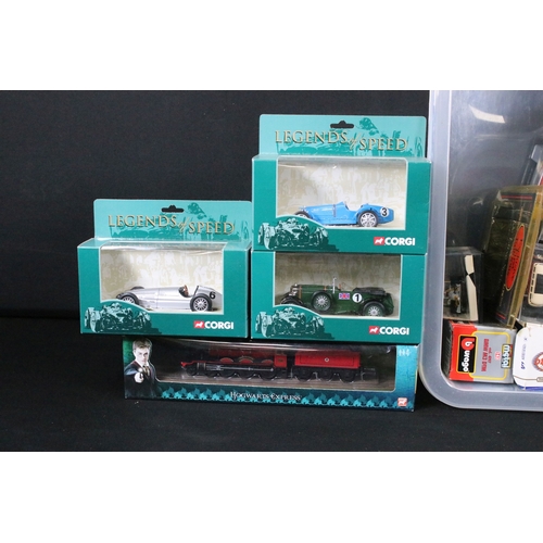327 - 35 Boxed diecast 3 x Corgi Legends of Speed, Corgi Harry Potter Hogwarts Express, 6 x Vanguards, Vit... 