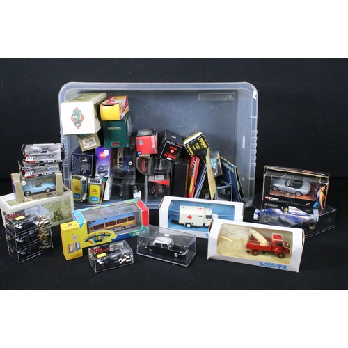 329 - Around 40 boxed / cased / carded diecast models to include Verem, Corgi, Siku, Vitesse, Elicor, Atla... 