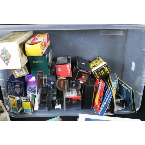 329 - Around 40 boxed / cased / carded diecast models to include Verem, Corgi, Siku, Vitesse, Elicor, Atla... 