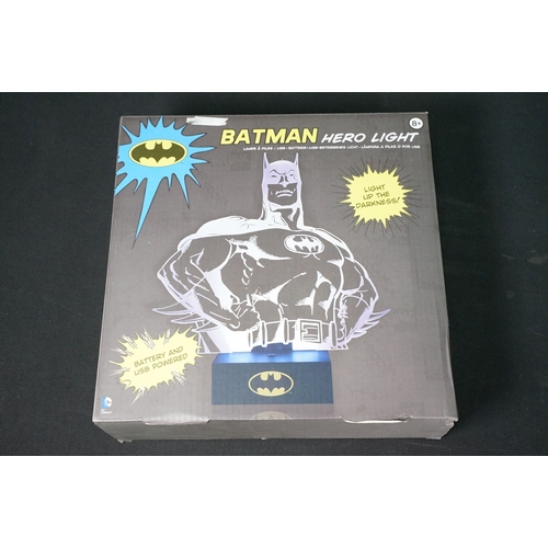 700 - Collection of circa 1990s onwards TV / Sci Fi / Superhero related action figures to include boxed DC... 