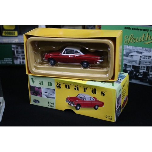 343 - 35 Boxed / cased diecast models to include Siku, Eligor, Vanguards, Dinky 277 Police Land Rover, Cor... 