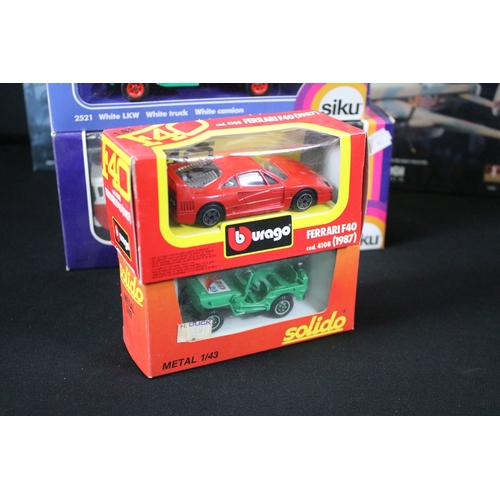 343 - 35 Boxed / cased diecast models to include Siku, Eligor, Vanguards, Dinky 277 Police Land Rover, Cor... 