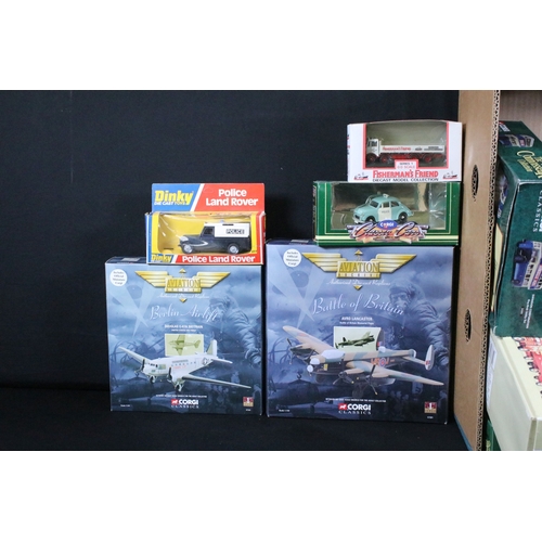 343 - 35 Boxed / cased diecast models to include Siku, Eligor, Vanguards, Dinky 277 Police Land Rover, Cor... 