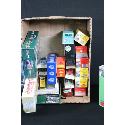 343 - 35 Boxed / cased diecast models to include Siku, Eligor, Vanguards, Dinky 277 Police Land Rover, Cor... 