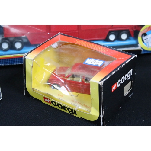 344 - Collection of 60 boxed / cased diecast models to include Corgi Fighting Machines, Matchbox Superking... 