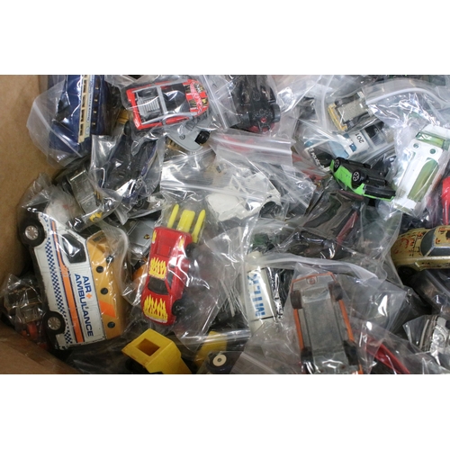 346 - Large collection of playworn diecast models to include Matchbox, Corgi, Maisto, Mattel Hot Wheels, M... 