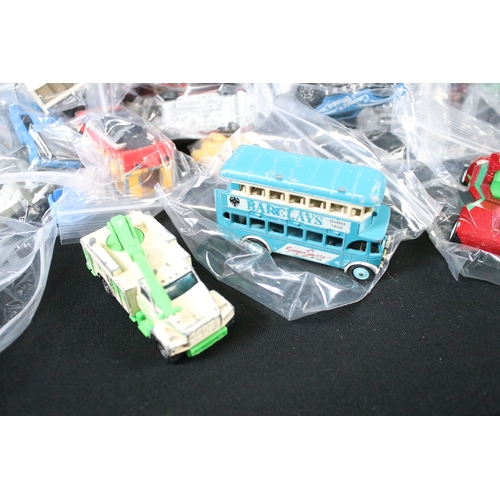 346 - Large collection of playworn diecast models to include Matchbox, Corgi, Maisto, Mattel Hot Wheels, M... 