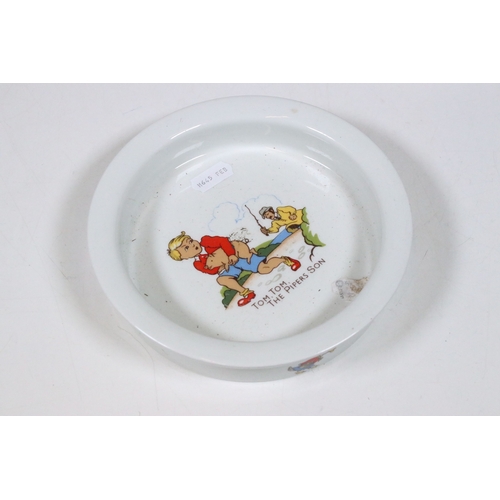 79 - Group of Victorian porcelain and pearlware plates, comprising a Davenport lustre example, transfer p... 