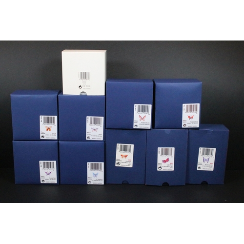 81 - Twenty-five boxed Swarovski crystal glass ornaments, to include a selection of 925 Sterling Silver g... 