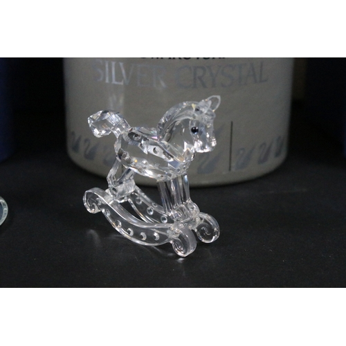 94 - Boxed Swarovski 'Crystal Paradise Fish - Surgeonfish' 1034023 and boxed 'Columbine' 242032 from the ... 