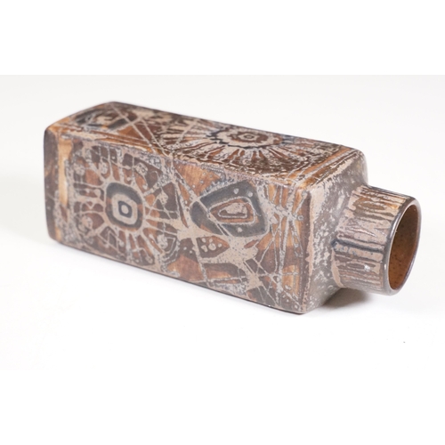 61 - Nils Thorsson for Royal Copenhagen Baca Fajance vase, makers marks 'AH' and factory mark to bottom, ... 