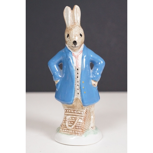 70 - Collection of eight Coalport Margaret Tempest animal figurines to include Little Grey Rabbit Squirre... 