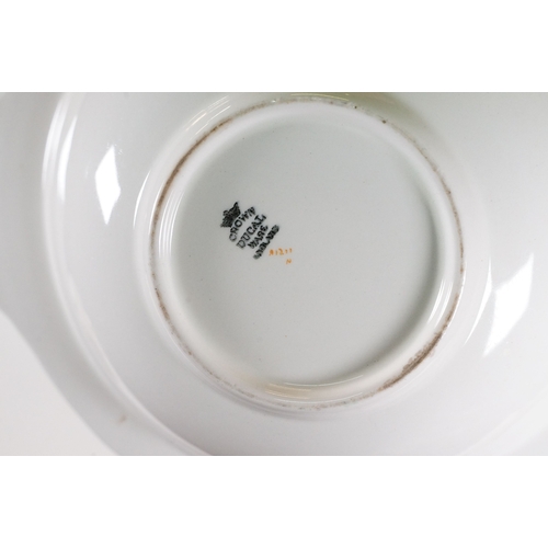 116 - Assortment of ceramic and glass tableware, to include one Crown Ducal 'Orange Tree' pattern bowl, on... 