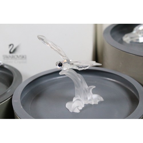 96 - Collection of boxed Swarovski crystal glass ornaments, to include 'The Collector' 0871895 from Swaro... 