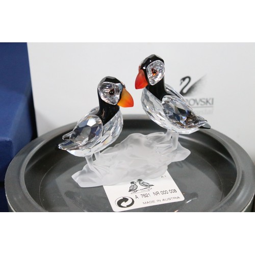 96 - Collection of boxed Swarovski crystal glass ornaments, to include 'The Collector' 0871895 from Swaro... 