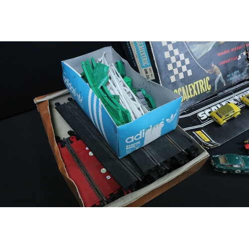 Collection of Scalextric items to include boxed Scalextric Competition ...