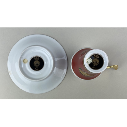 17 - A Rosenthal Versace 'Medusa' cup and saucer