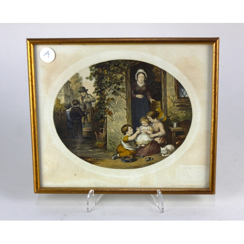 345 - A collection of framed Baxter and oval Le Blond prints to include the Duke of Wellington, Prince Alb... 