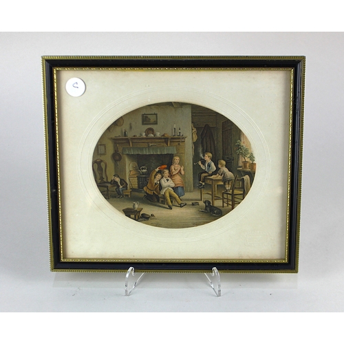 345 - A collection of framed Baxter and oval Le Blond prints to include the Duke of Wellington, Prince Alb... 