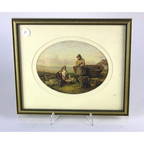 345 - A collection of framed Baxter and oval Le Blond prints to include the Duke of Wellington, Prince Alb... 