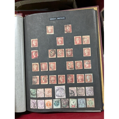 213 - A large and interesting stamp collection, to include Penny Black, Reds and Blues, but mostly early t... 