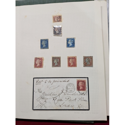 213 - A large and interesting stamp collection, to include Penny Black, Reds and Blues, but mostly early t... 