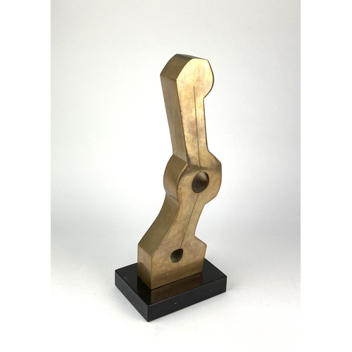 218 - John Milne (1931-1978), Trio I, polished bronze, signed with initials, dated and numbered 'JEM 2/9 1... 