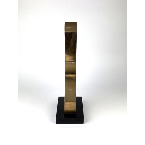 218 - John Milne (1931-1978), Trio I, polished bronze, signed with initials, dated and numbered 'JEM 2/9 1... 