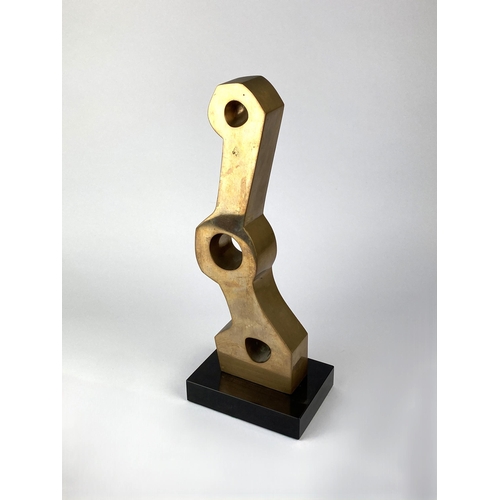 218 - John Milne (1931-1978), Trio I, polished bronze, signed with initials, dated and numbered 'JEM 2/9 1... 