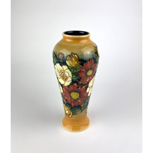 32 - A Moorcroft pottery 'Victoriana' vase designed by Emma Bossons 21cm high... 